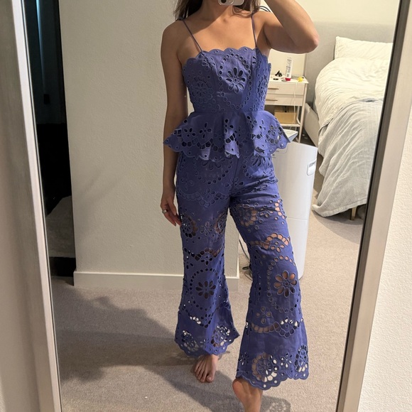 2pc NWT Zimmermann pop embroidered Top & Bottom - Picture 3 of 6